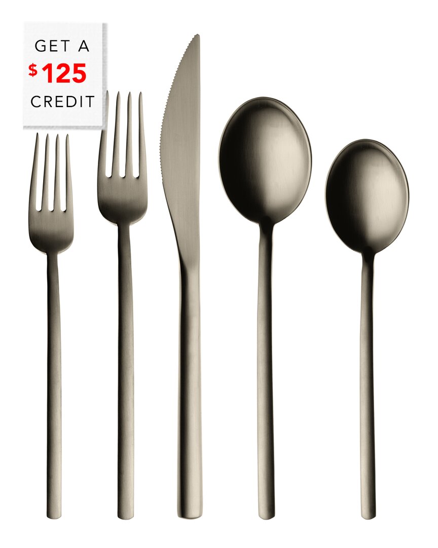 Mepra 20pc Flatware Set With $125 Credit