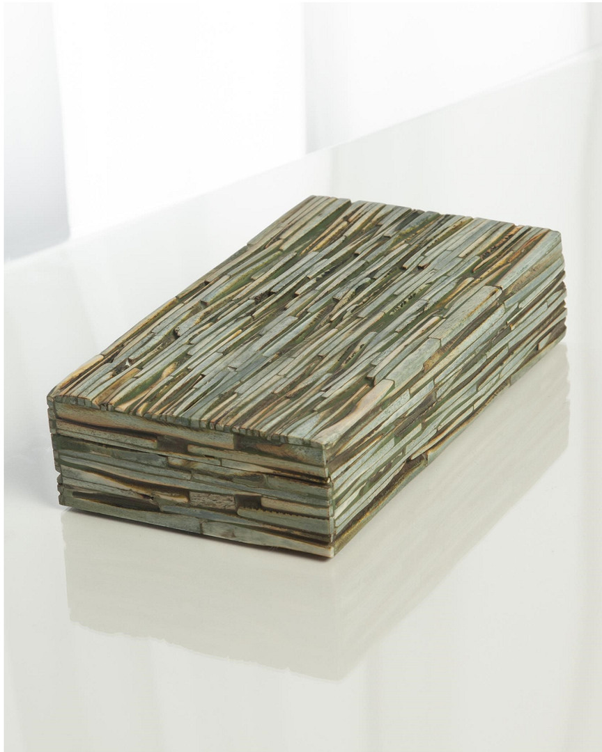 Global Views Chiseled Bone Box