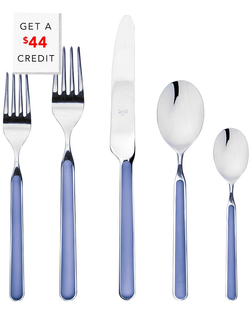 Mepra 20pc Flatware Set With $44 Credit