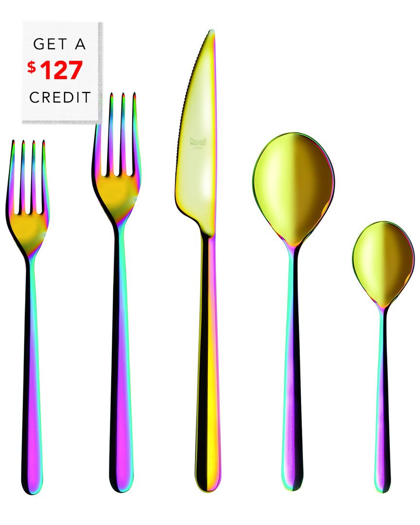 Mepra 20pc Flatware Set With $127 Credit