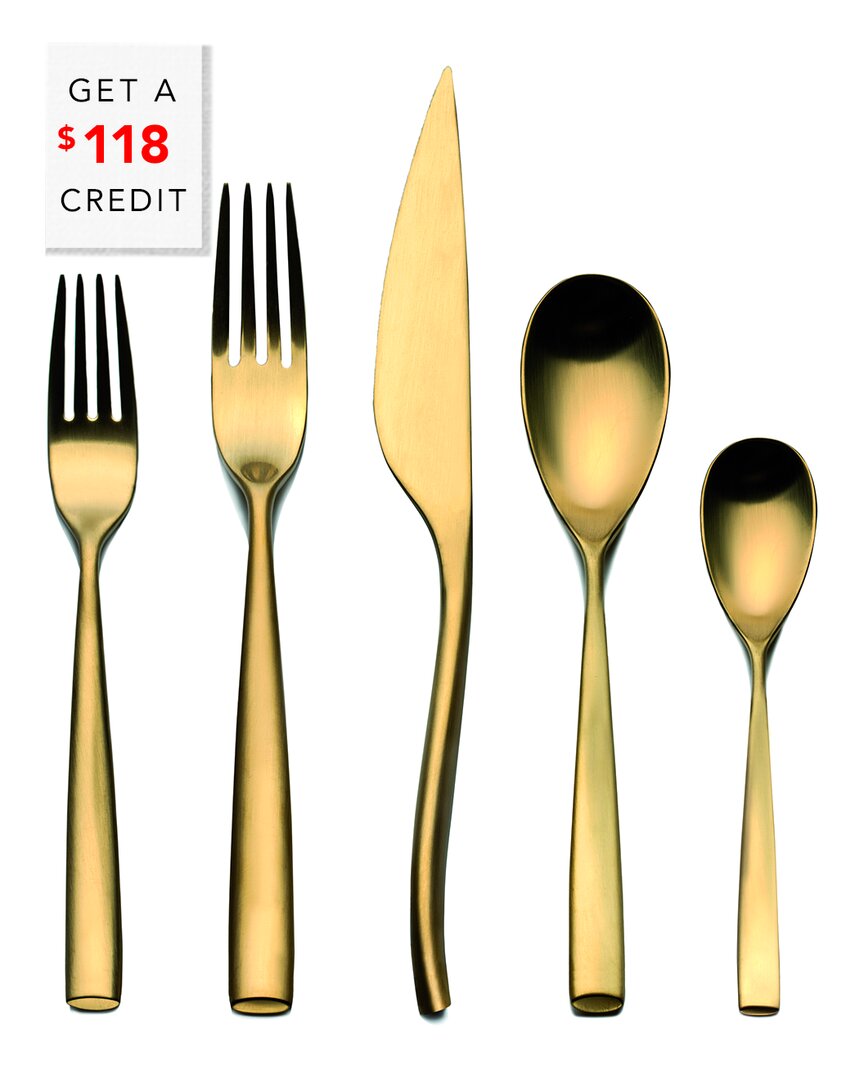 Mepra 20pc Flatware Set With $118 Credit