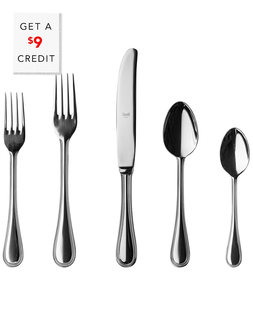 Mepra 5pc Flatware Set With $9 Credit