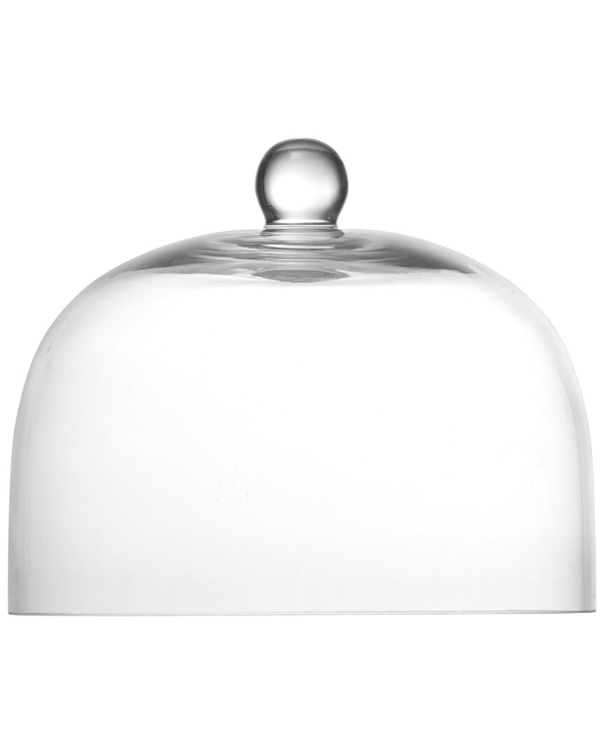Fortessa Jupiter Glass Dome For Cake Stand In Clear