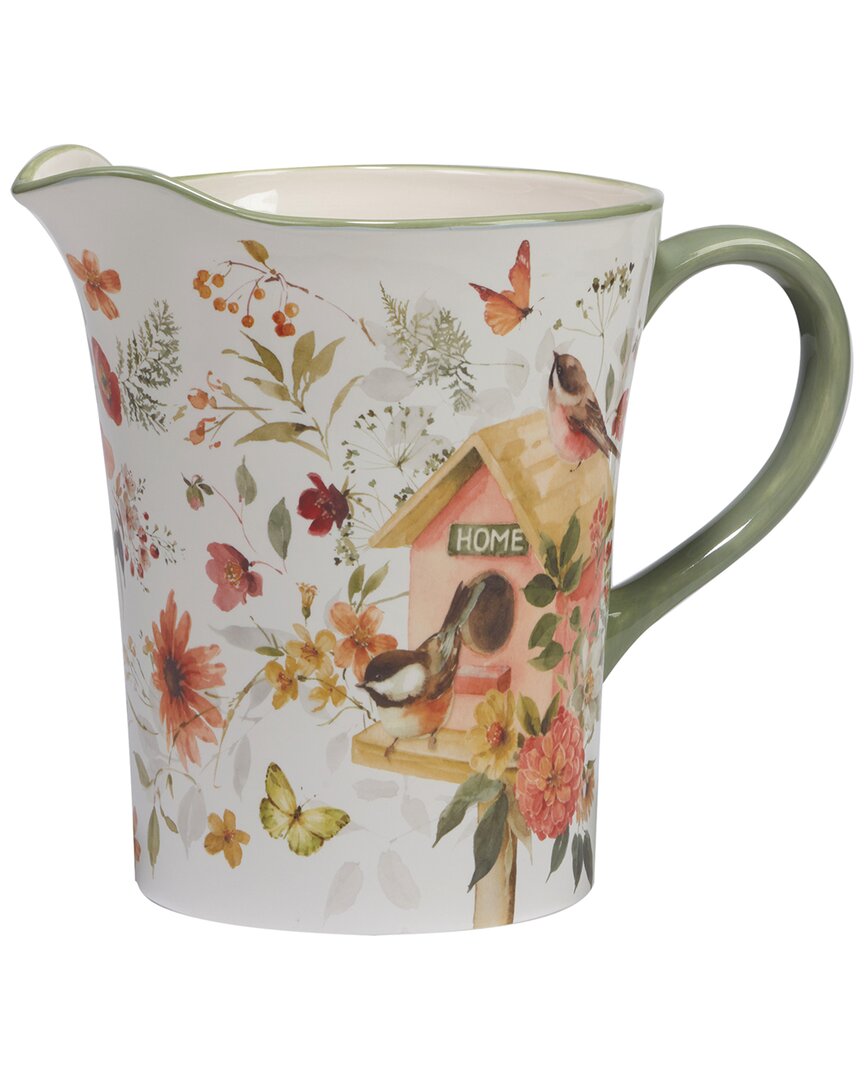 Shop Certified International Nature's Song Pitcher