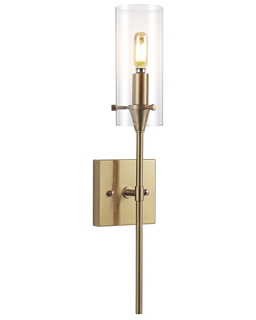 Shop Jonathan Y Cato 4.5in Led Sconce In Brass