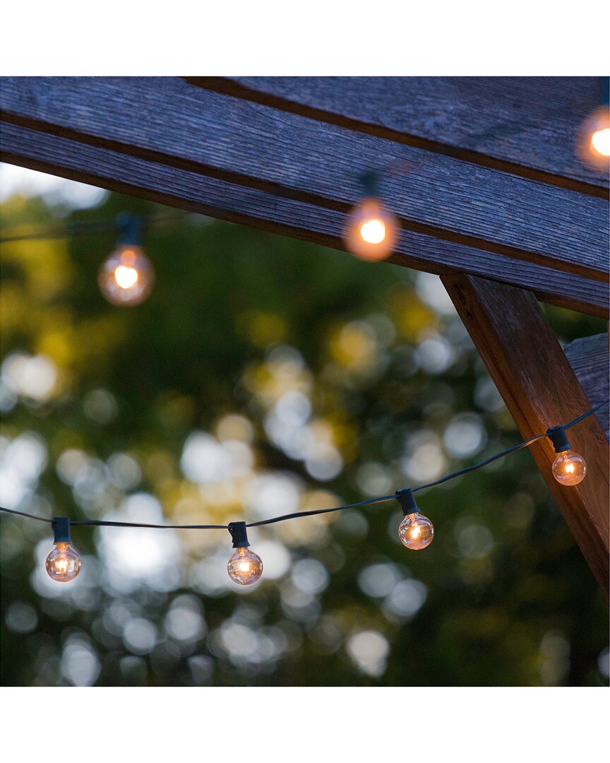 Northlight 10-count Clear G50 Globe Patio Light Set