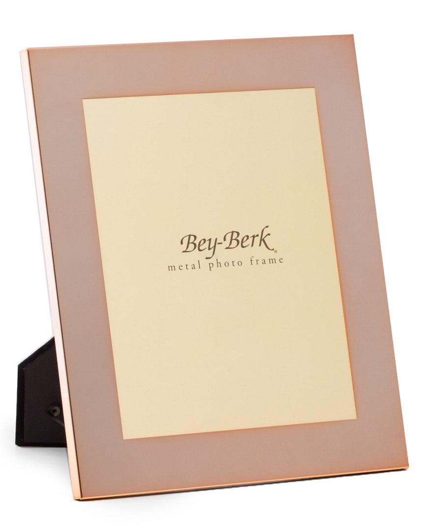 Bey-berk 4x6in Picture Frame With Easel Back