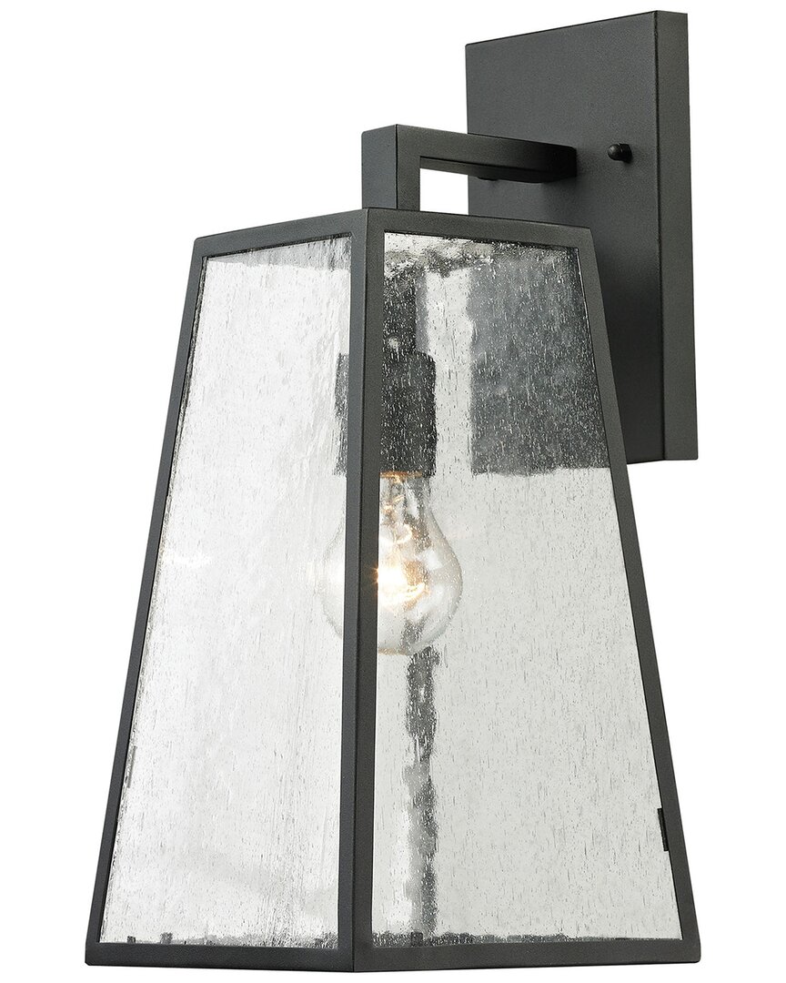 Artistic Home & Lighting Artistic Home Italia1-light Outdoor Sconce In Black