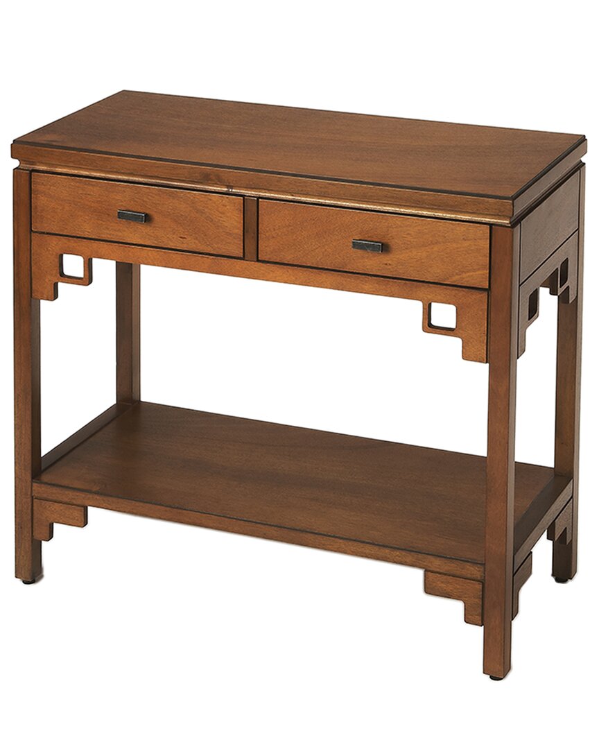 Butler Specialty Company Honshu Caramel Console Table In Brown
