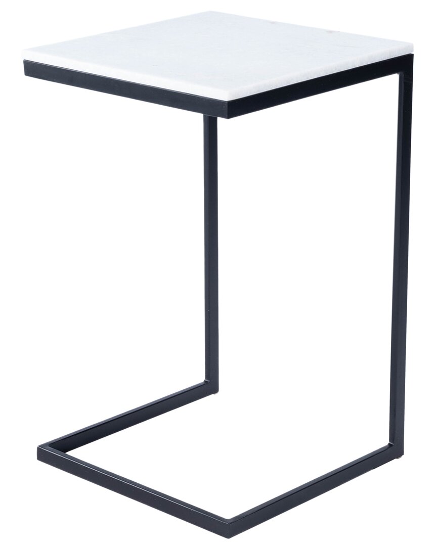 Butler Specialty Company Lawler Marble Accent Table In Black