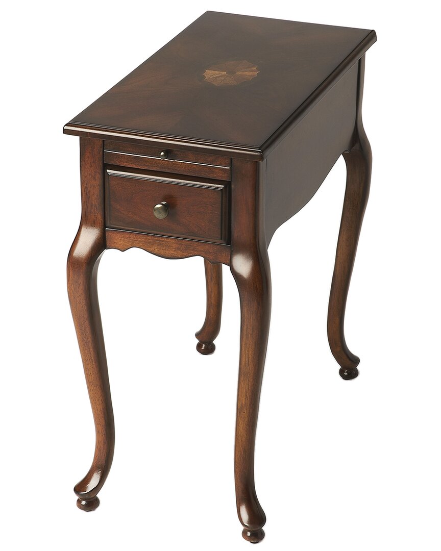 Butler Specialty Company Croydon One Drawer With Pullout Side Table In Brown