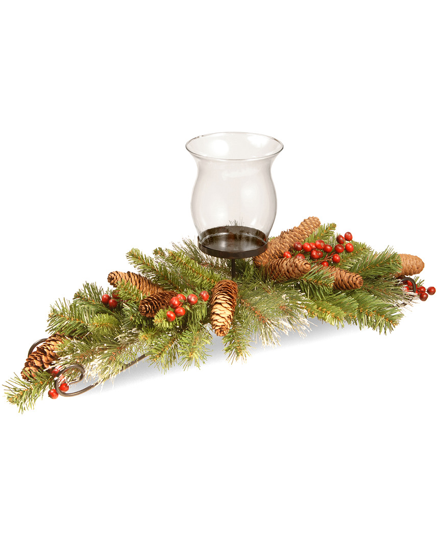 National Tree Company 30in Crestwood Spruce Centerpiece