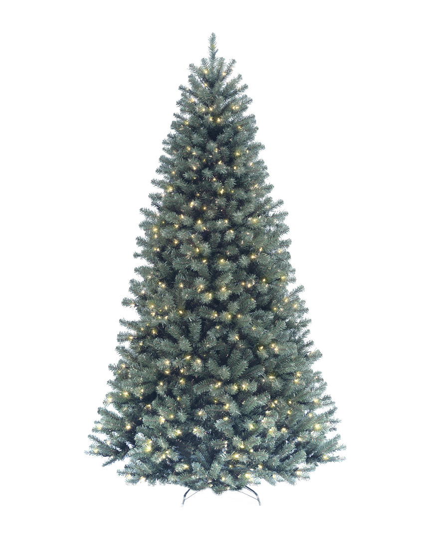 National Tree Company 9ft North Valley Blue Spruce Tree W/ 800 Clear Lights