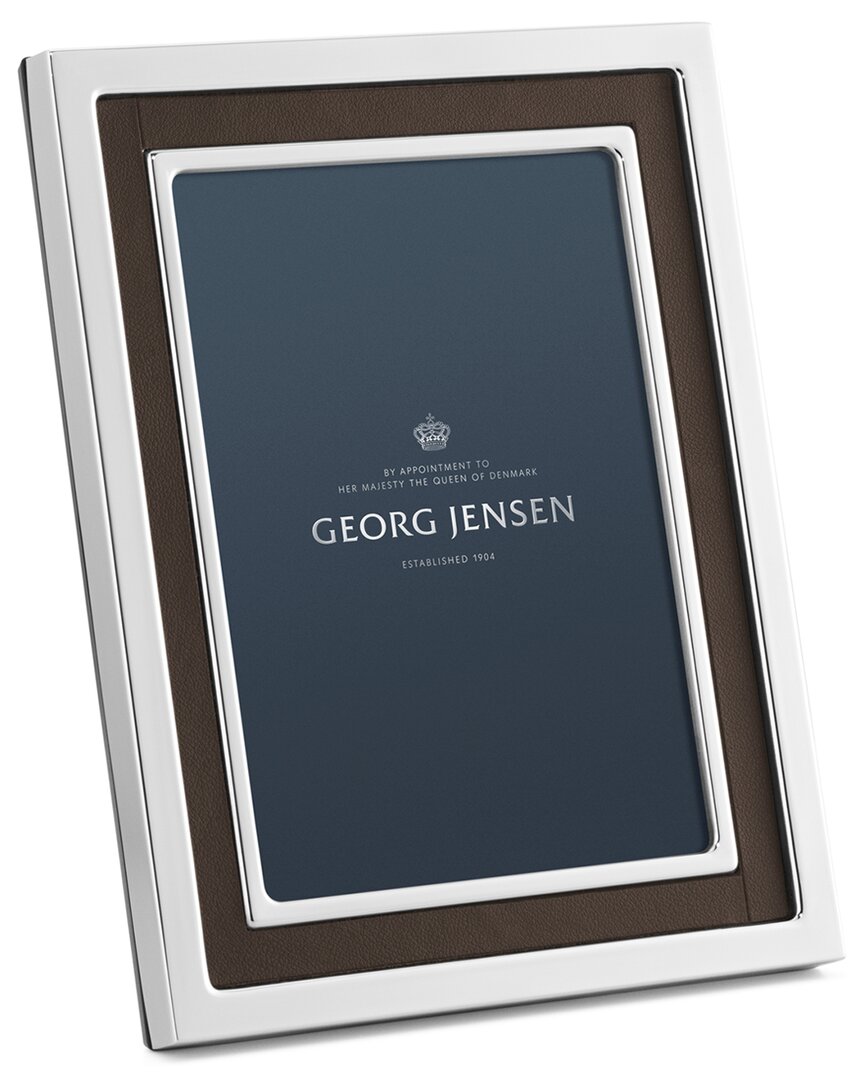 Georg Jensen Manhattan 5x7 Photo Frame In Multi