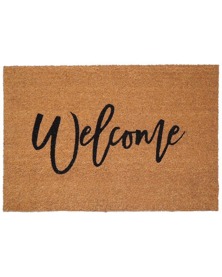 Shop Calloway Mills Cursive Welcome Doormat