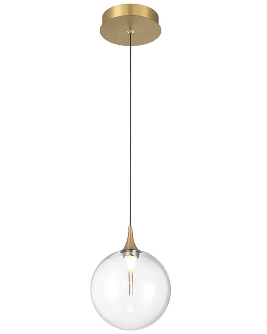 Eurofase Iissa 6in Mini Pendant In Gold