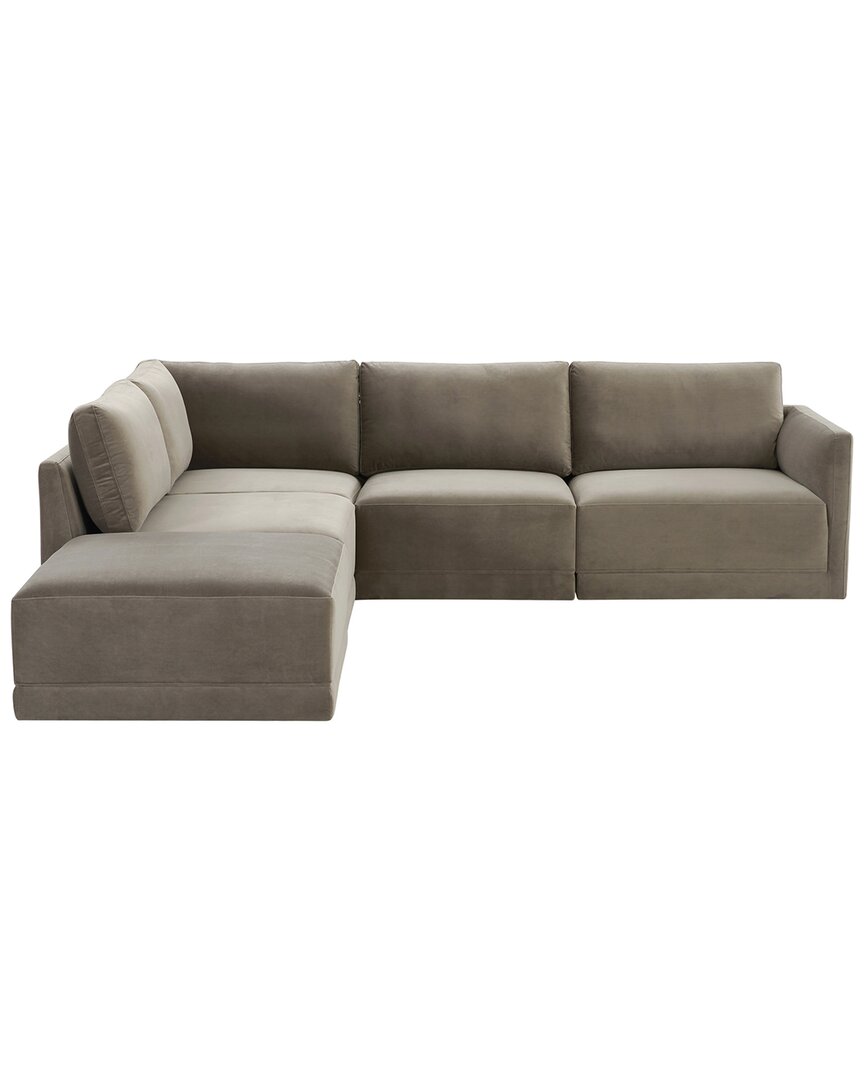 Tov Furniture Willow Modular Laf Sectional In Brown