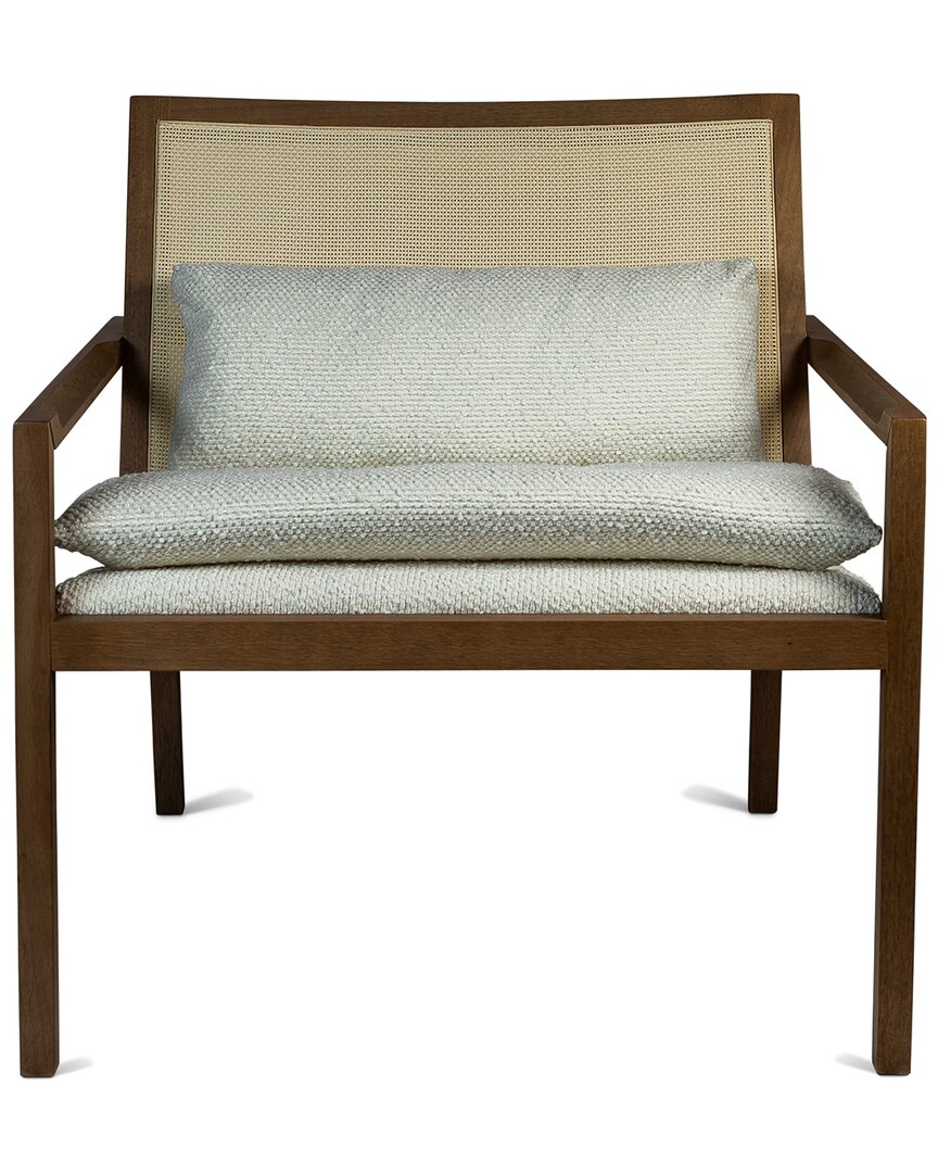 Urbia Modern Brazilian Barra Cane Lounge Chair