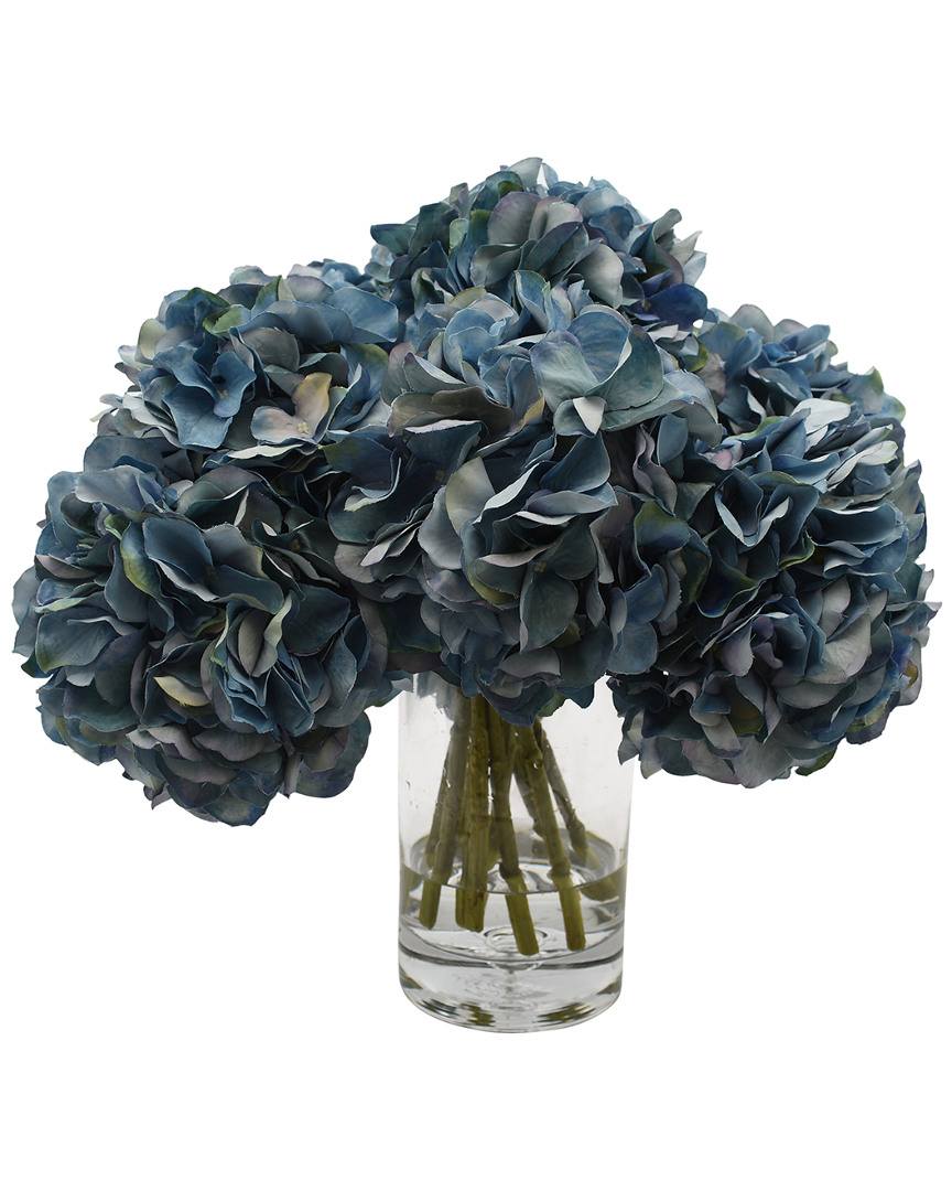 Creative Displays Dark Blue Hydrangea Floral Arrangement