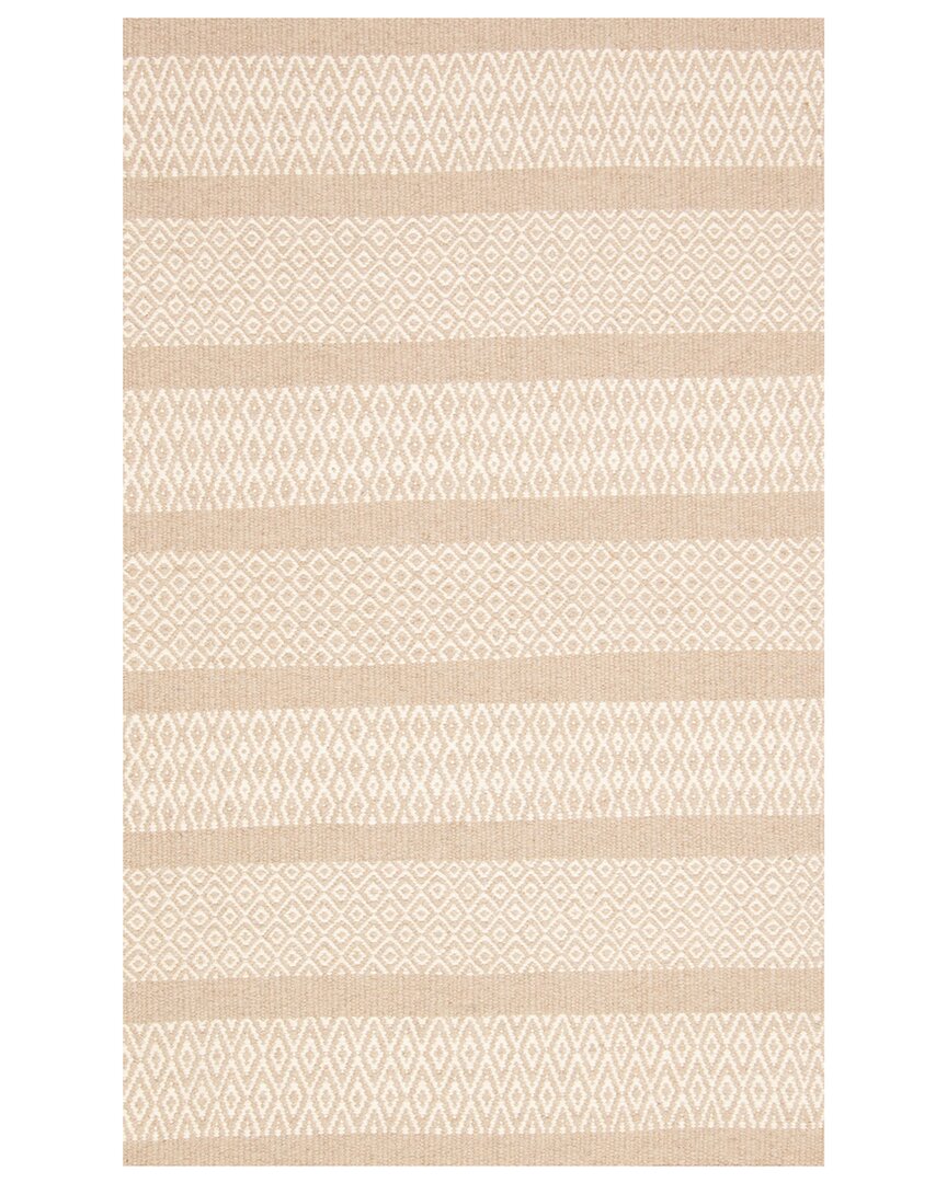 Ecarpetgallery Hand Woven Wool Rug In Tan