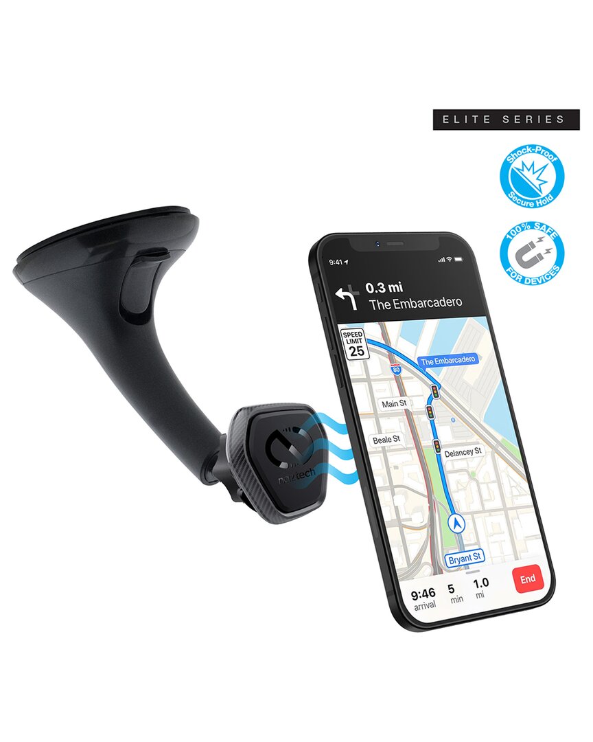 Hypergear Naztech Magbuddy Elite Windshield Mount In Black