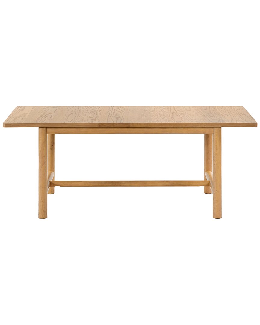 Safavieh Couture Jaylessa Wood Extendable Dining Table In Brown