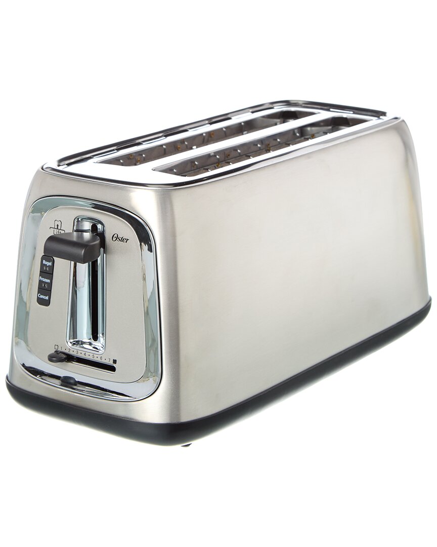 Oster ® 4-slice Long-slot Toaster, Stainless Steel