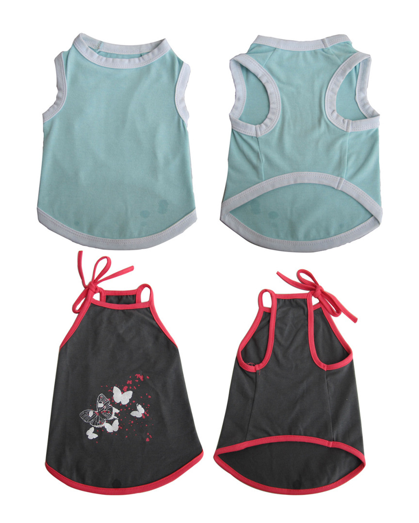 Iconic Pet 2 Pack Pretty Pet Apparel X-small