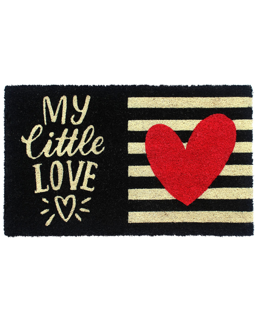 Master Weave Little Love Coir Doormat