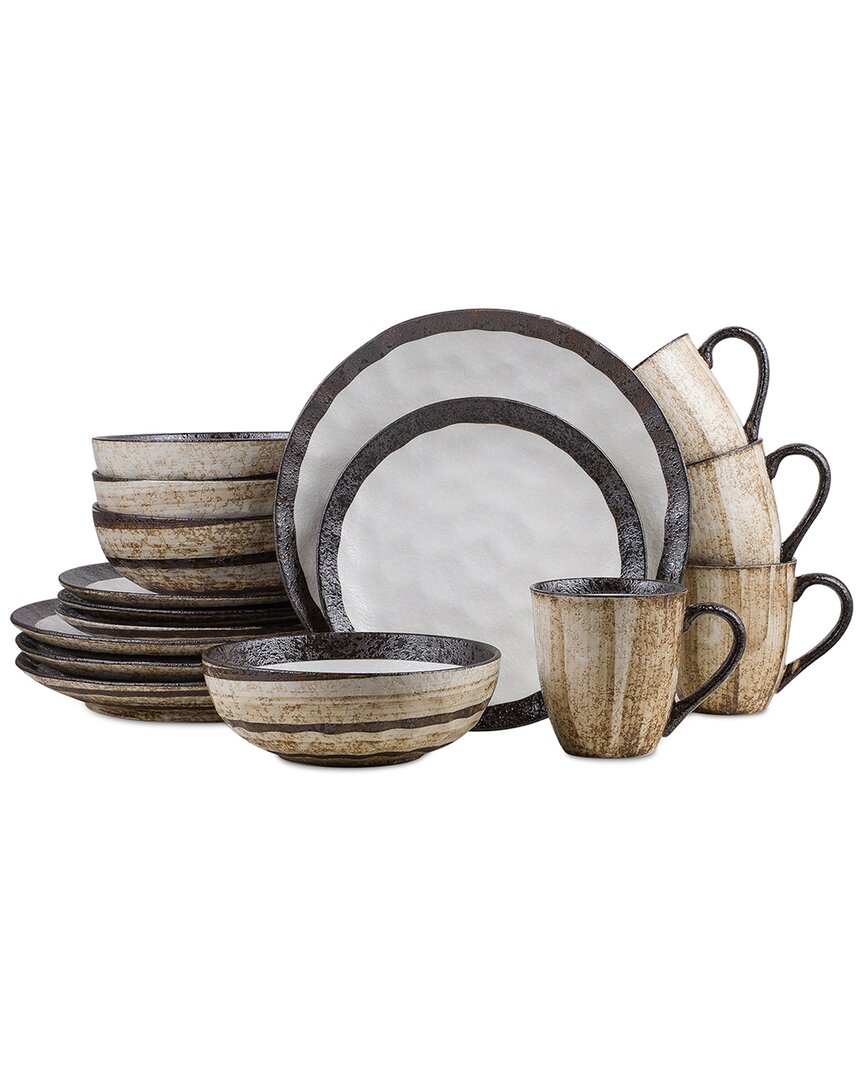 Stone Lain Lucy 16pc Porcelain Dinnerware Set