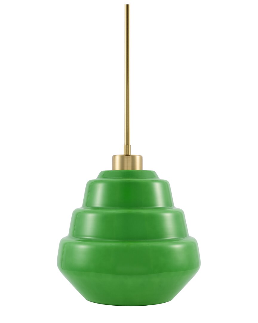 Livabliss Florie Pendant In Green