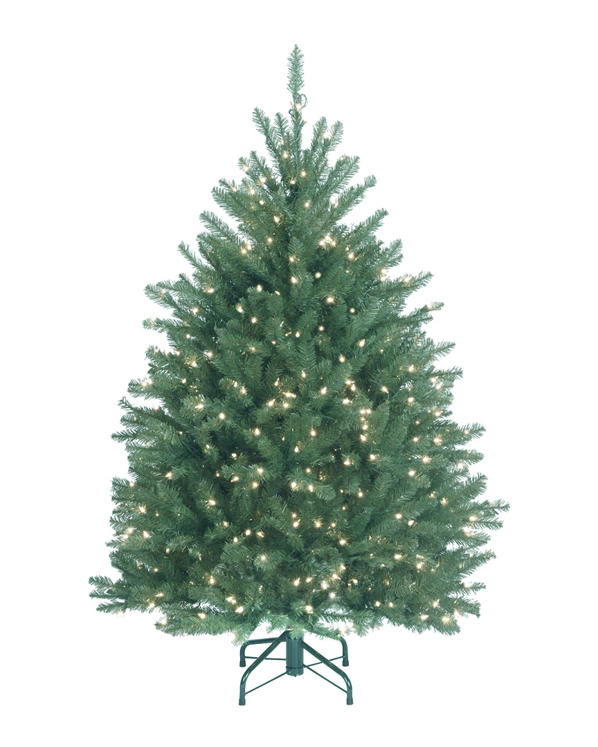 National Tree Company 4.5' Dunhill Blue Fir Hinged Tree