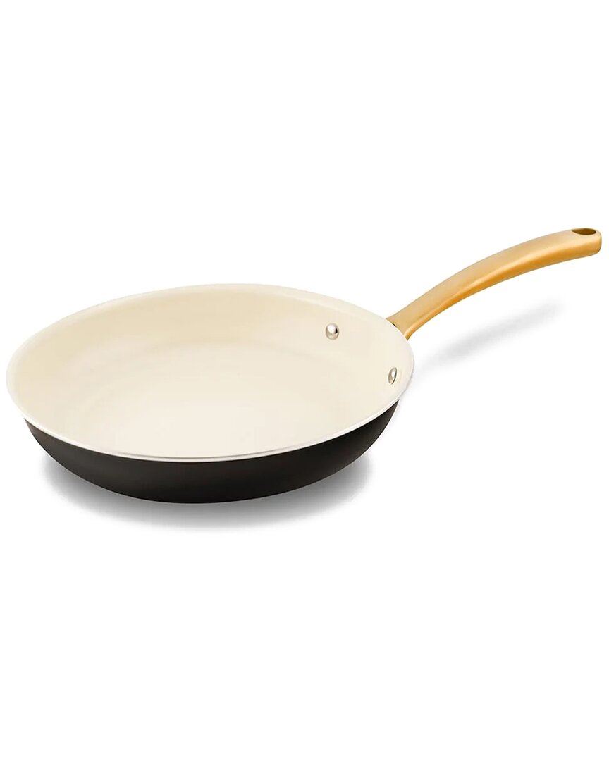 Nutrichef 12in Frypan In Gold