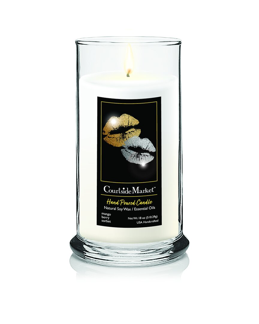 Courtside Market Wall Decor Courtside Market Shimmer Lips Soy Wax Candle