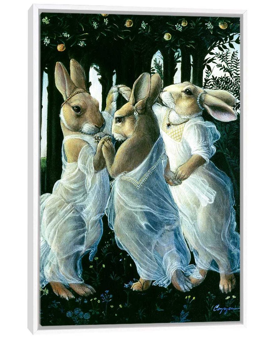 Icanvas Bunny Graces By Melinda Copper