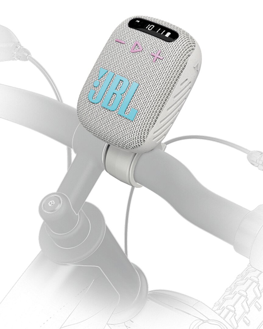 Jbl Wind3 Portable Bluetooth Speaker For Cycles In Gray