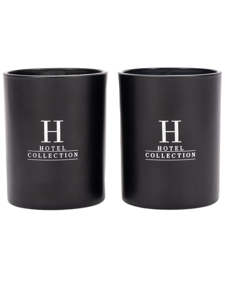 Hotel Collection Candle Duo Gift Set A In Black