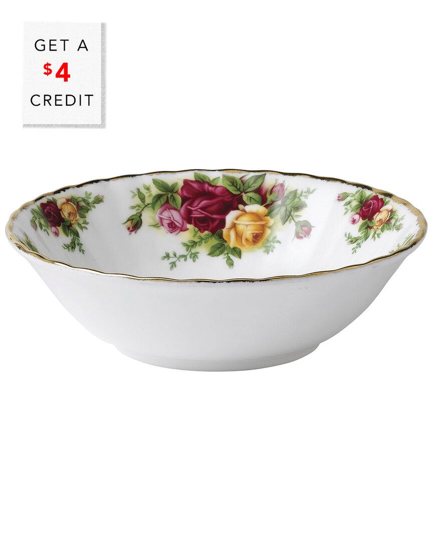 Shop Royal Albert Old Country Roses Cereal Bowl With $4 Credit