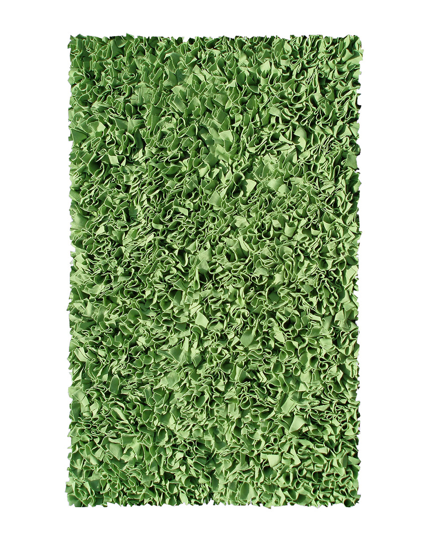 R16 Shaggy Raggy Hand-made Cotton Contemporary Rug
