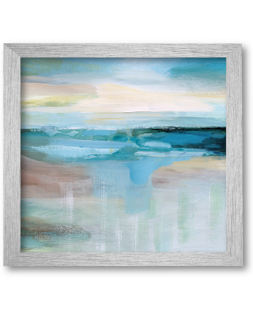 Courtside Market Wall Decor Blue & Pink Horizon Canvas Wall Art