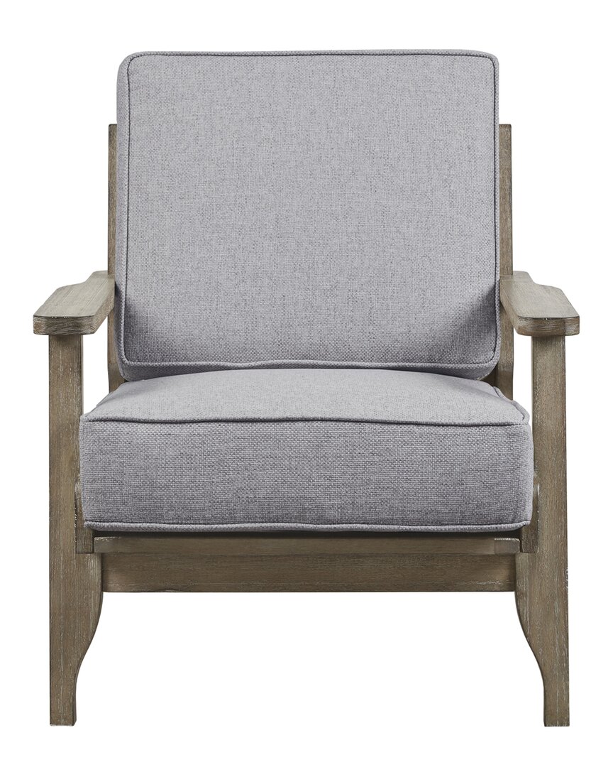 Shop Ink+ivy Malibu Accent Chair In Grey