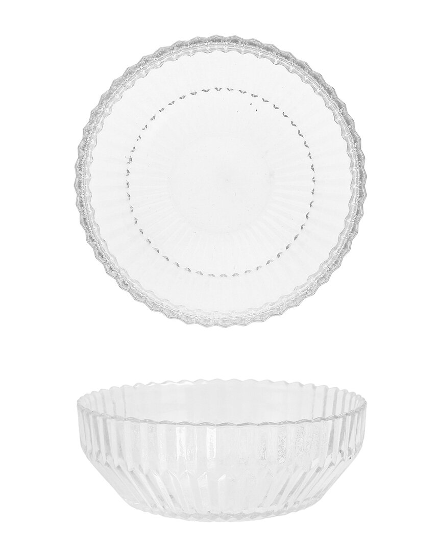 Fortessa Archie Clear Cereal Bowls (set Of 4)