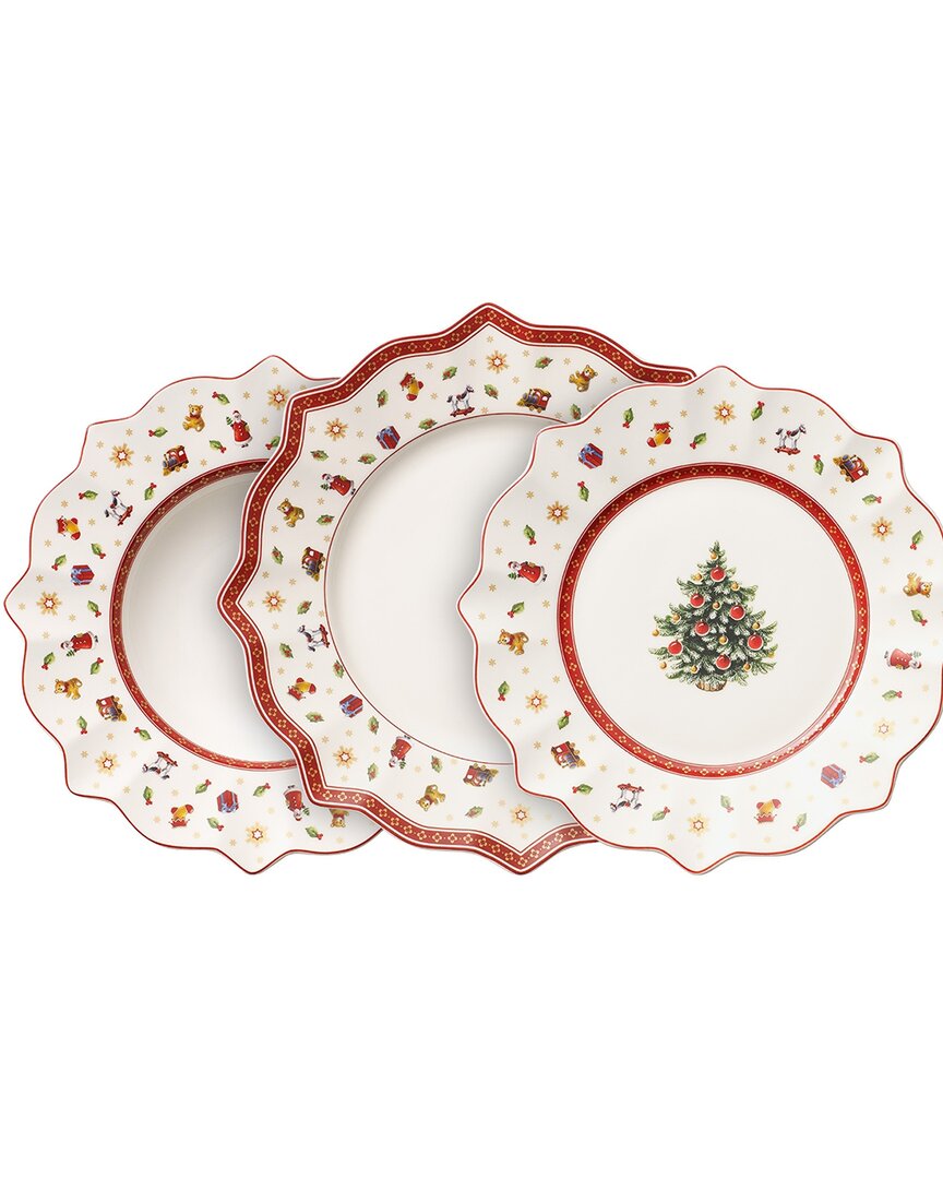 Villeroy & Boch Christmas Toy's Delight 12pc Dinnerware Set