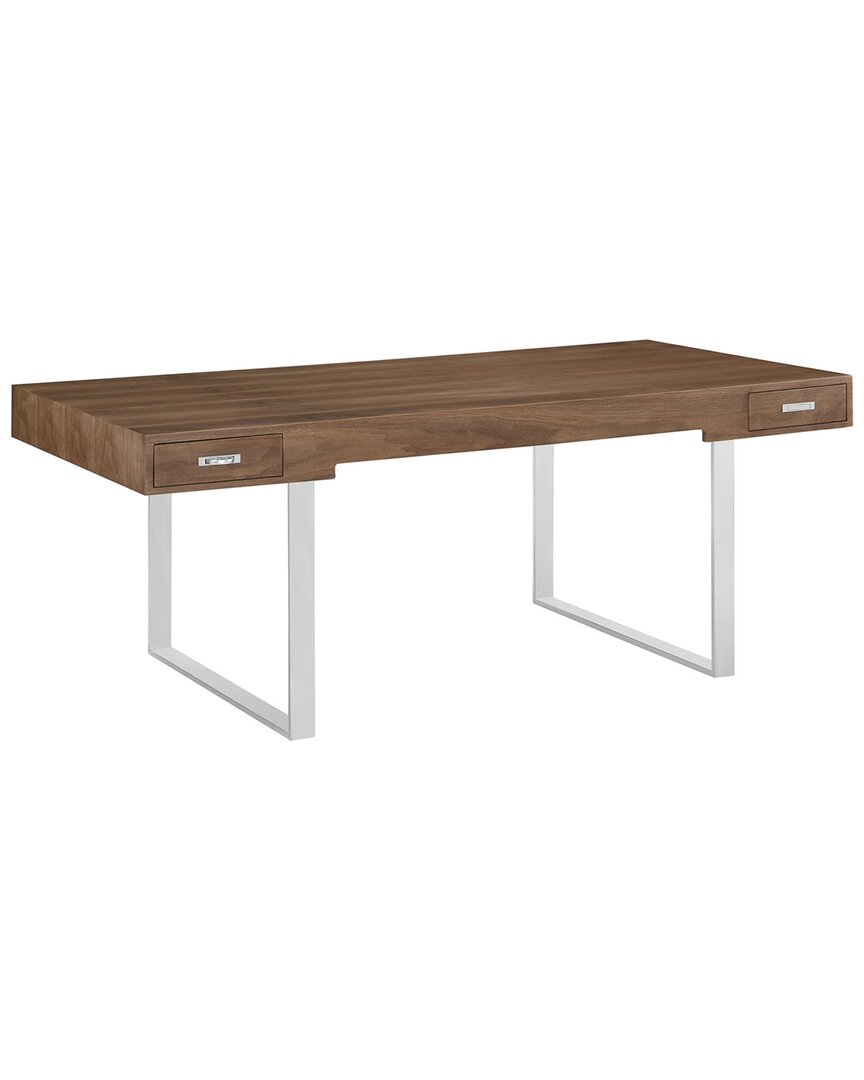 Modway Tinker Office Desk In Brown