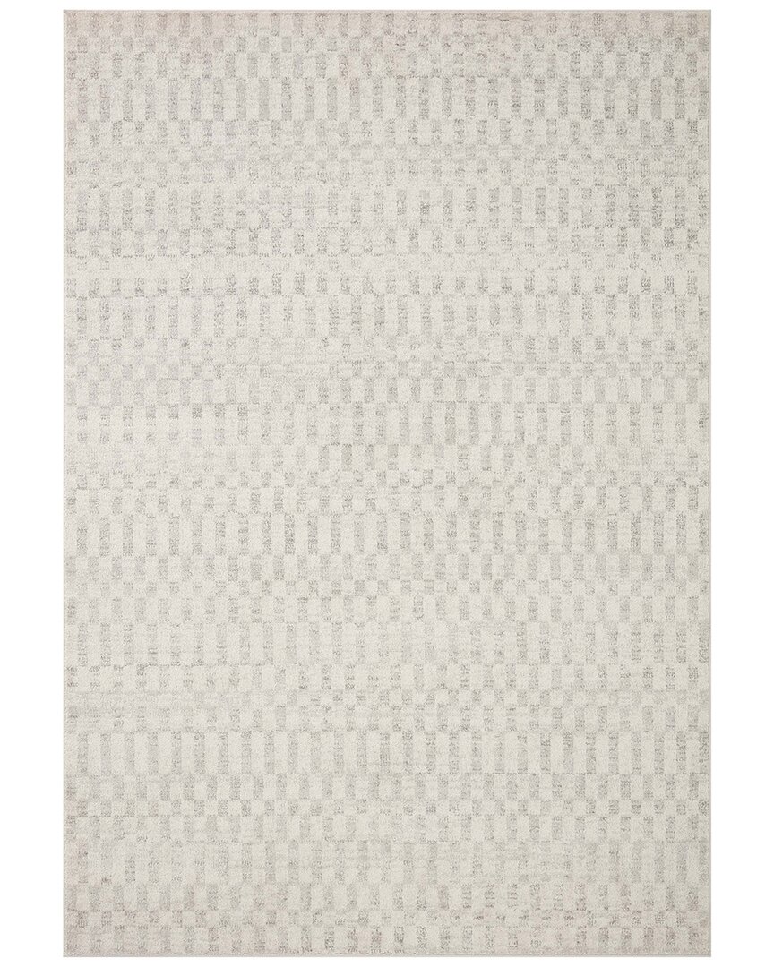 Loloi Ii Kamala Polyester Rug In White