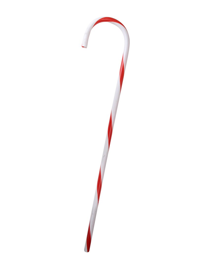 Shop Northlight Set Of 24 Candy Cane Christmas Decorations In Red