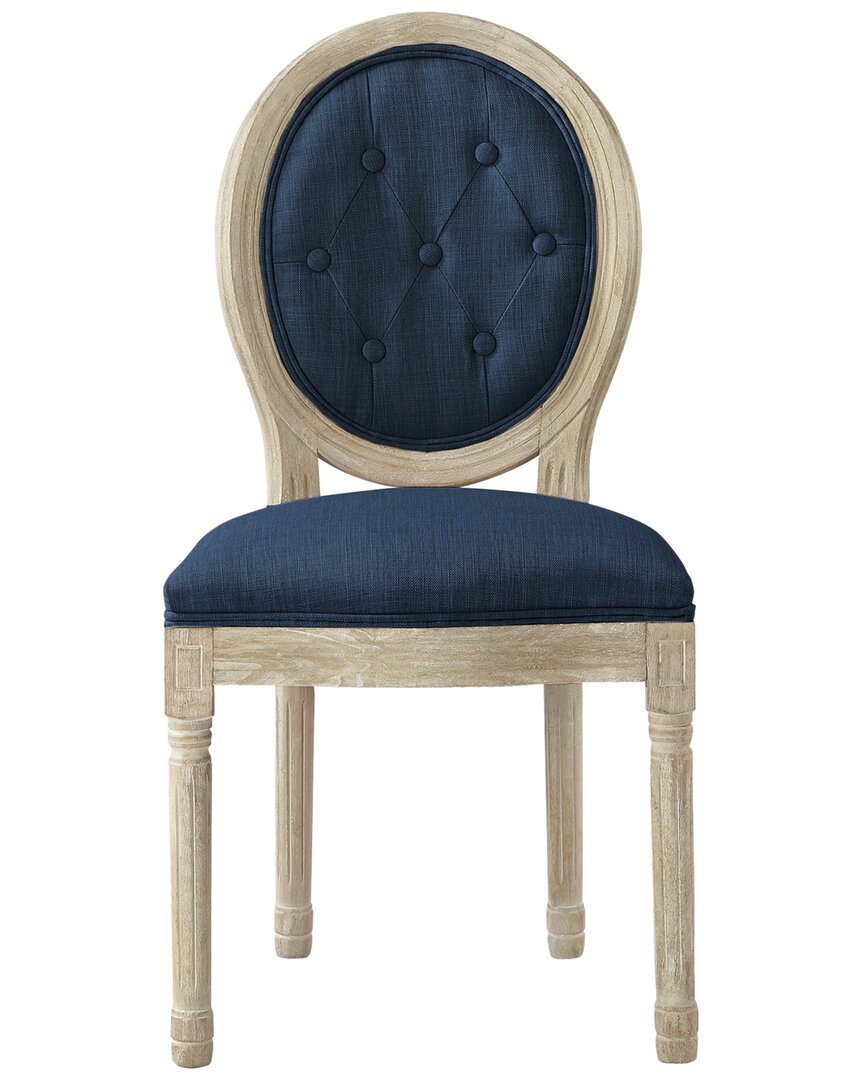 Shop Rustic Manor Chanelle Dining Chair In Blue