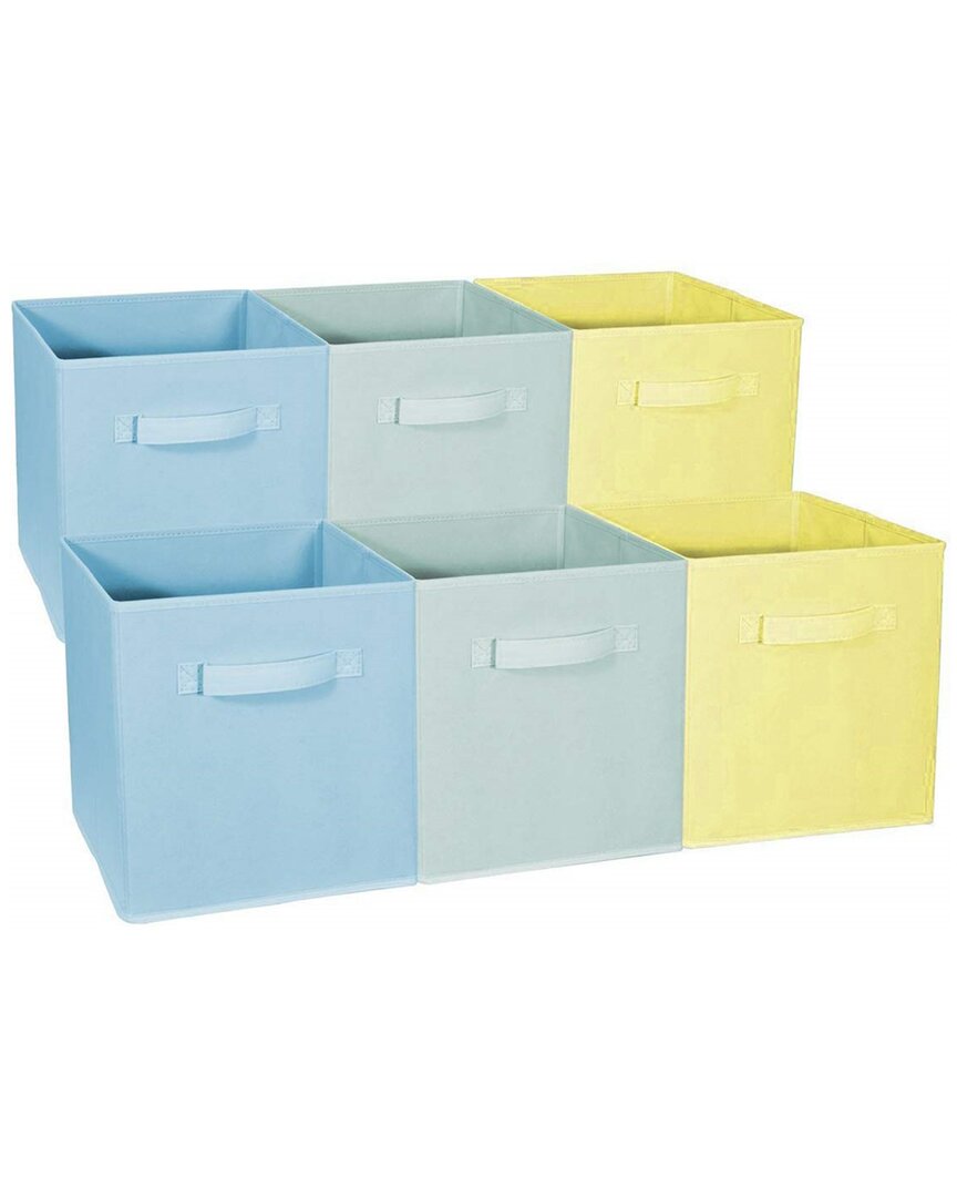 SORBUS SORBUS 6PC PASTEL STORAGE BUNDLE WITH DRAWER AND CLOSET B 