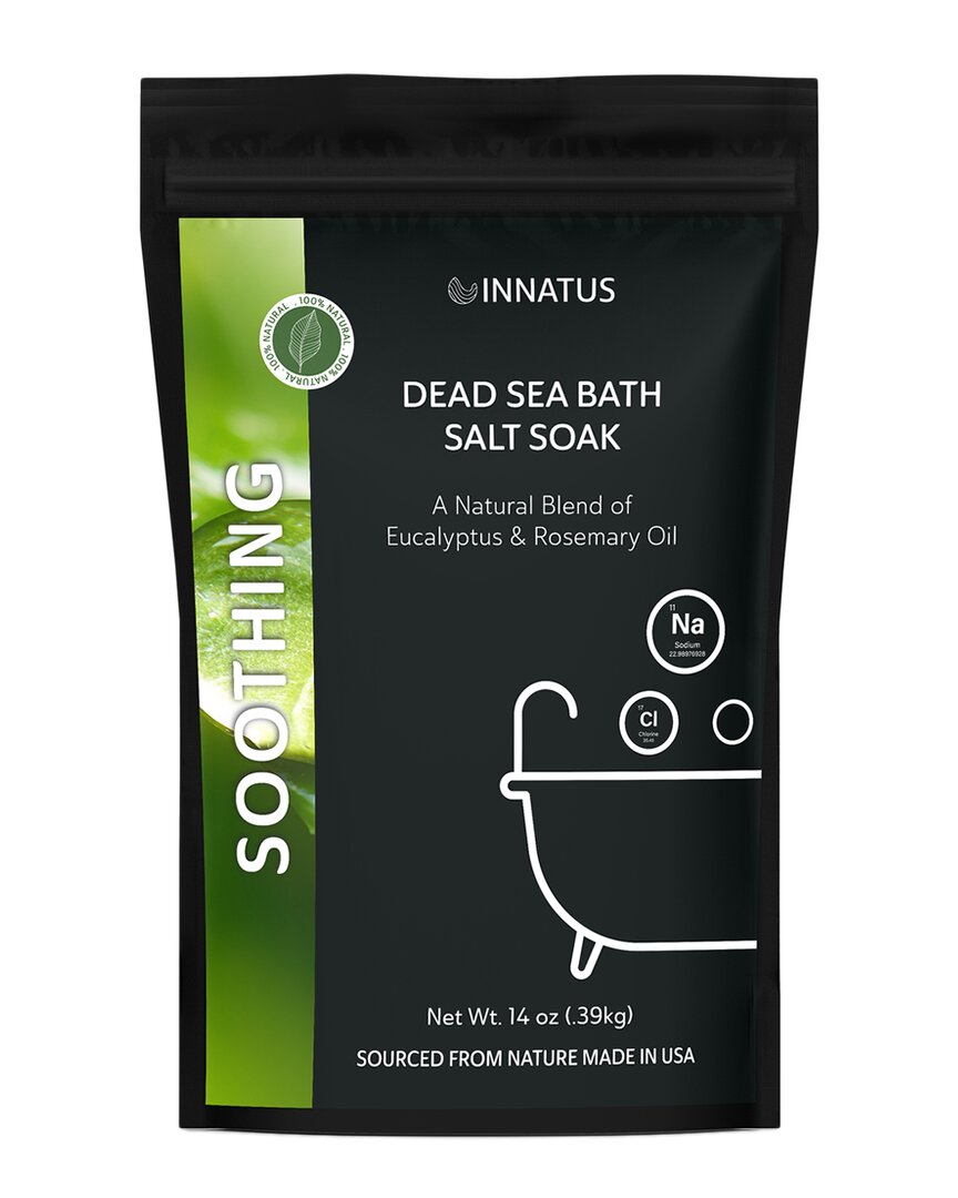 Innatus 14oz Dead Sea Soothing Bath Salt Soak With 21 Minerals