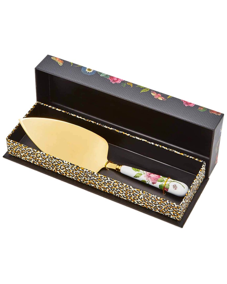 Spode Creatures Of Curiosity Cake Slicer In Multicolor